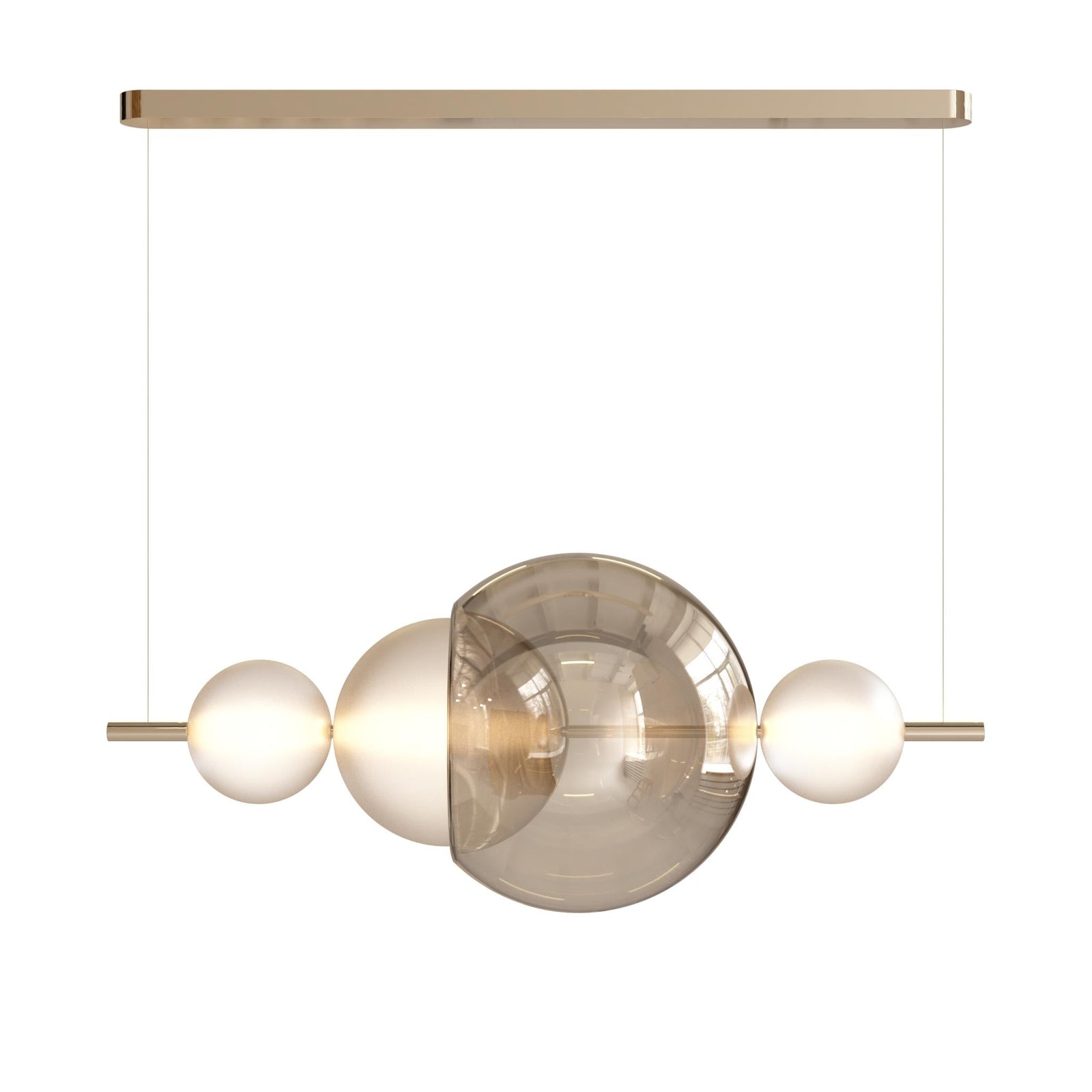 GALILEO LINEAR SUSPENSION "A"-Sans Souci-Sconce-Artistic Elements