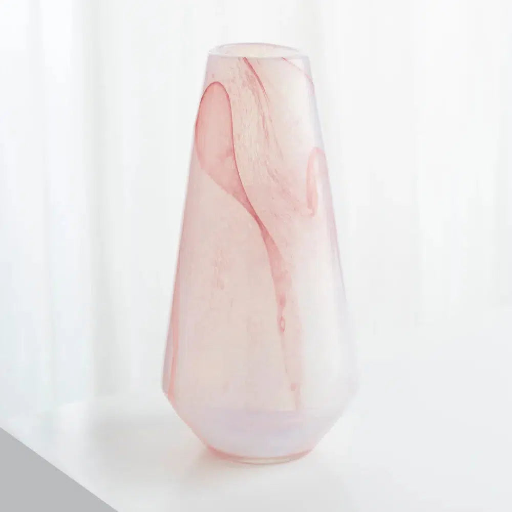Atria Vase-Cyan-Vases-Artistic Elements