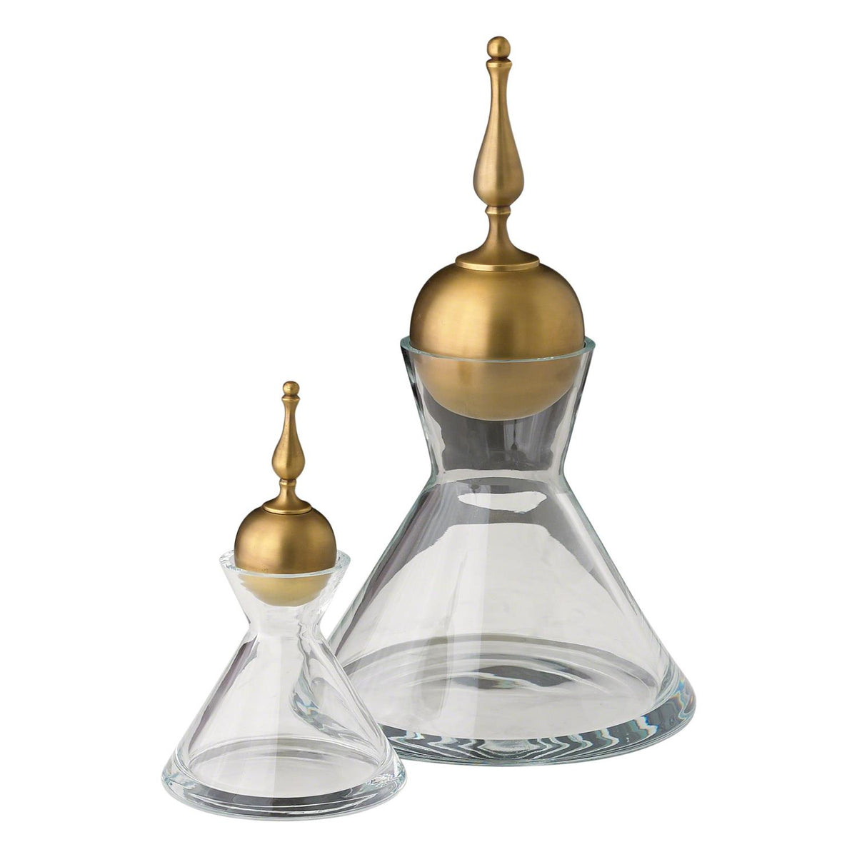 Finial Decanter Small-Global Views-Sculptures &amp; Objects-Artistic Elements