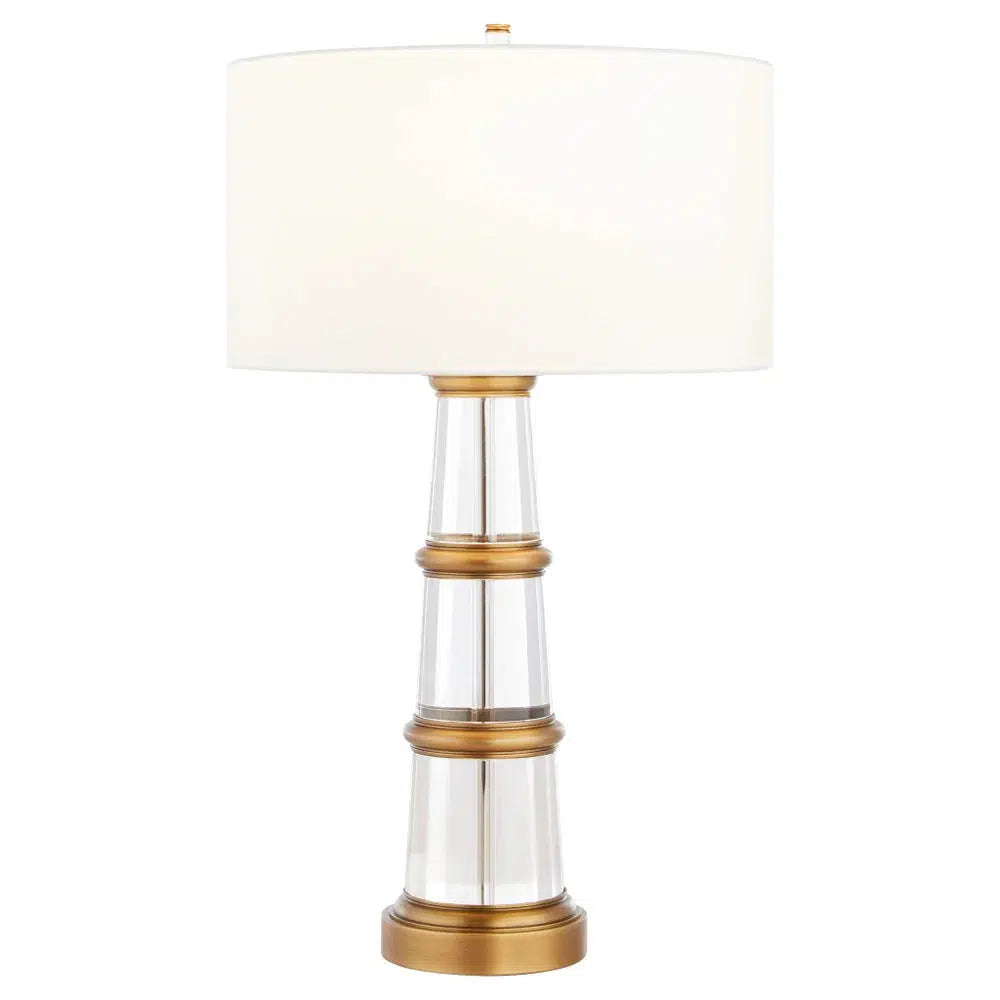 Bellamy Table Lamp Designed by J. Kent Martin-Cyan-Table Lamps-Artistic Elements