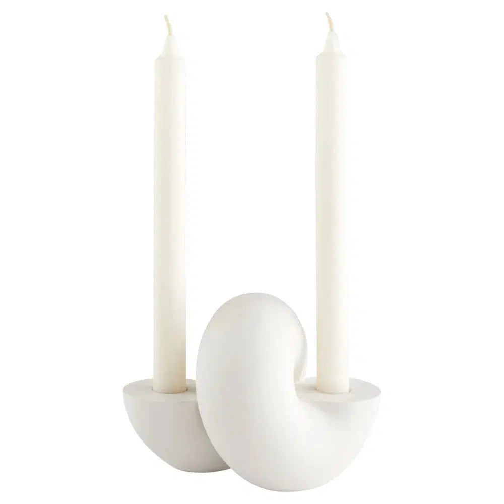 Candle Knot Candleholder Designed by Thom Filicia-Cyan-Candleholders-Artistic Elements