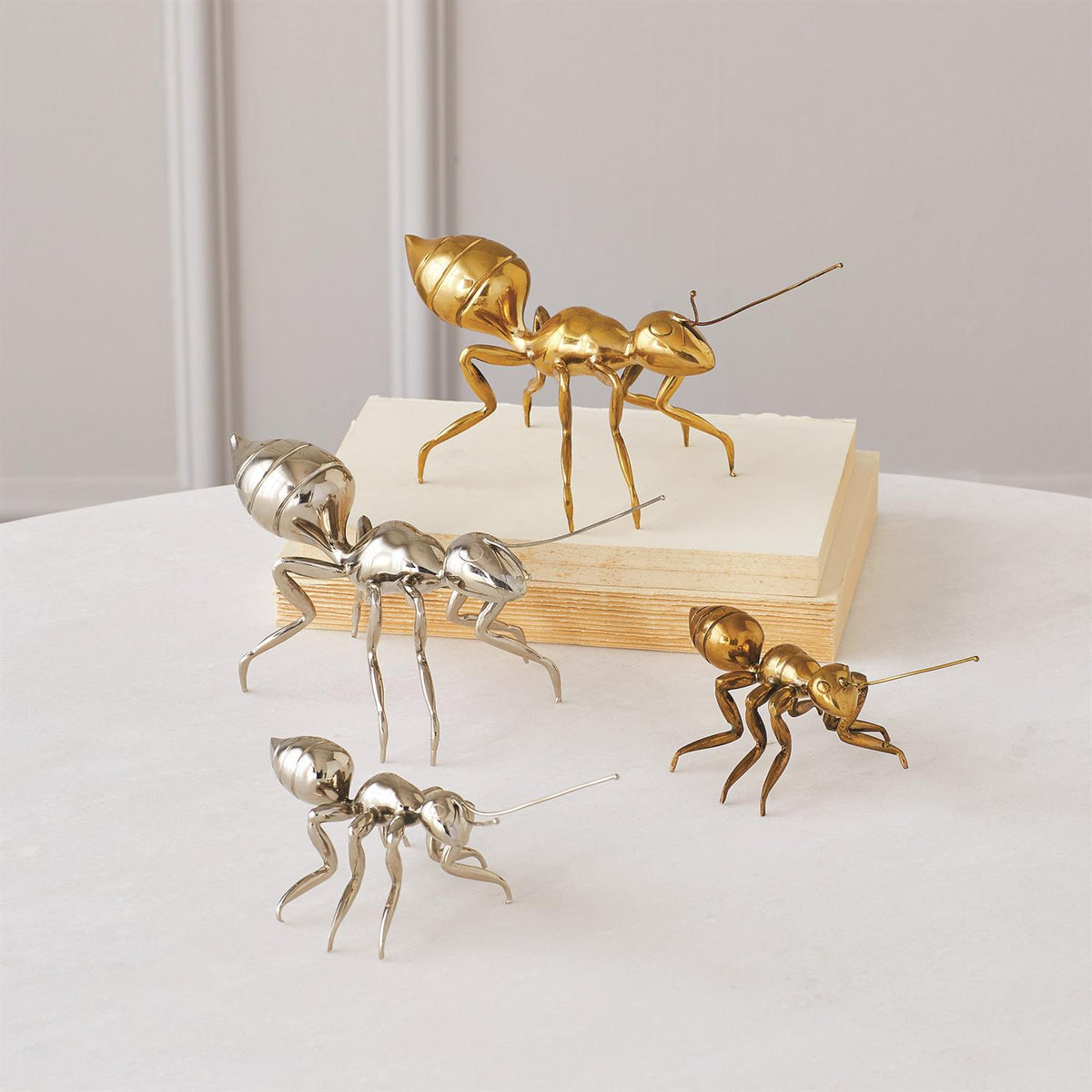 Pharaoh Ant Brass-Global Views-Sculptures &amp; Objects-Artistic Elements
