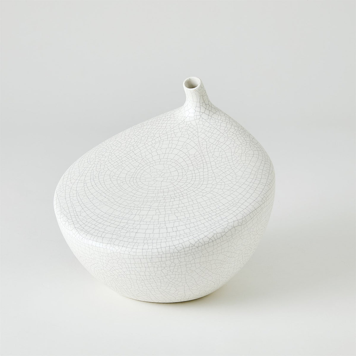 Buddah Vase-White-Global Views-Vases-Artistic Elements