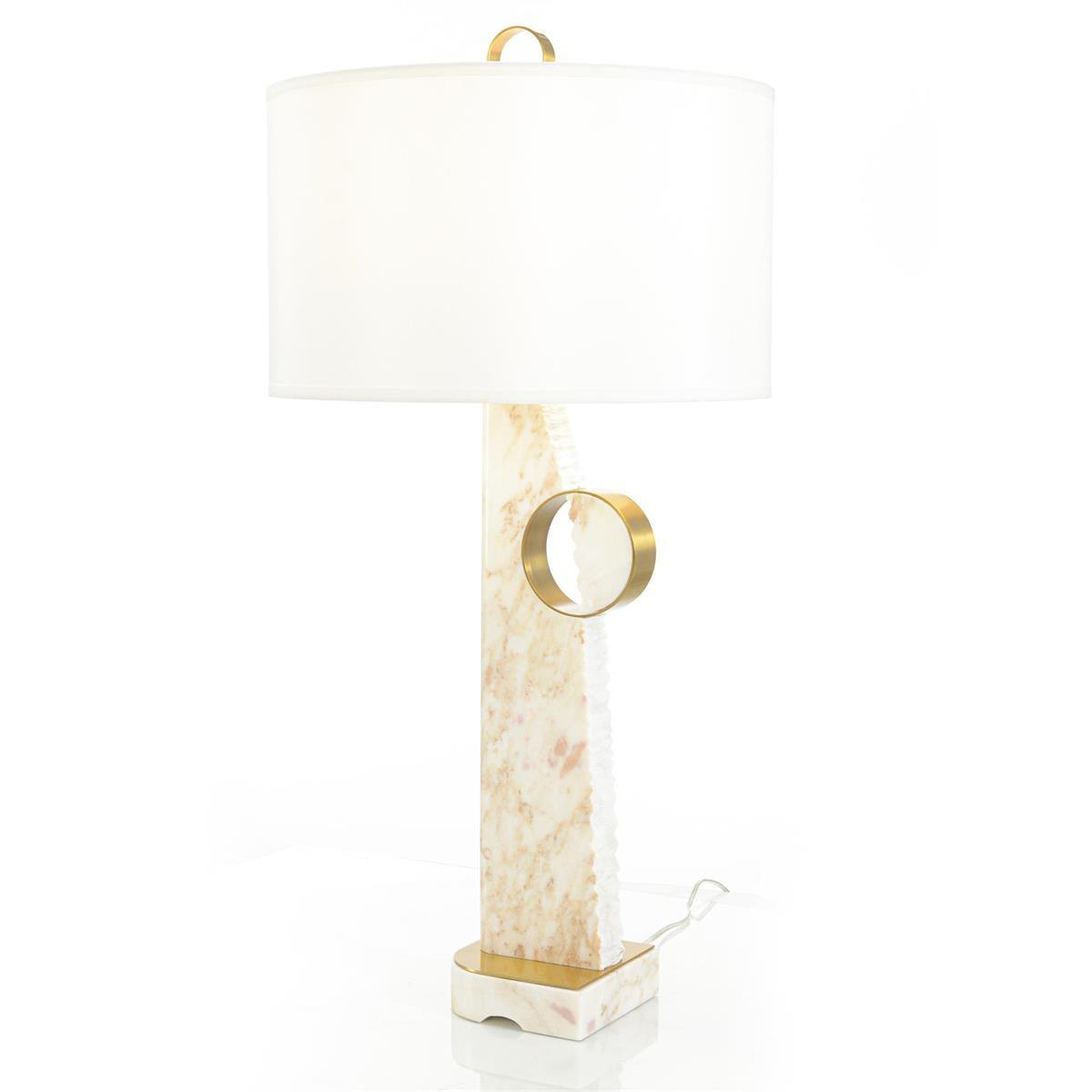 Parallax Table Lamp, Marble I-John Richard-Table Lamps-Artistic Elements