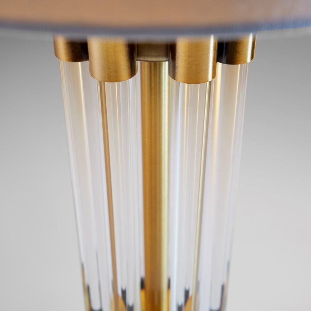 Kerberos Table Lamp-Cyan-Table Lamps-Artistic Elements