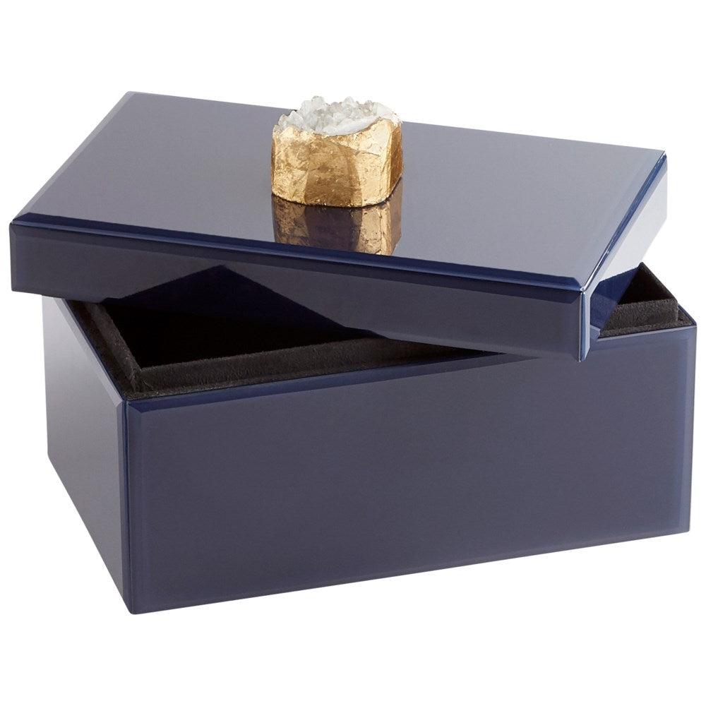Blue Solitaire Container-Cyan-Boxes-Artistic Elements