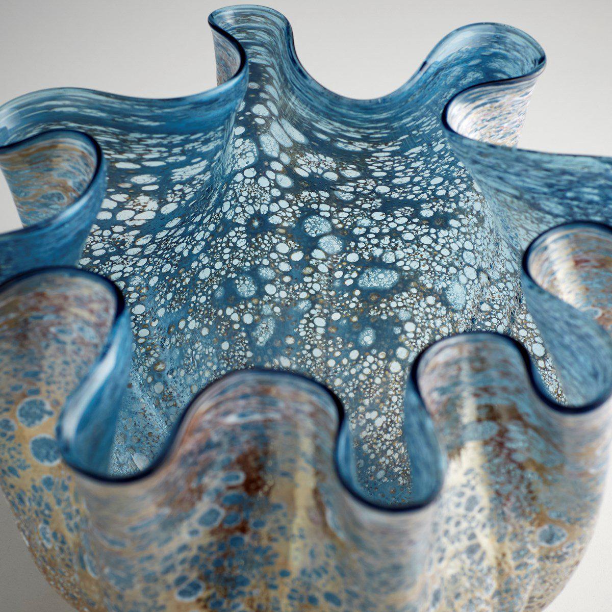 Meduse Vase-Cyan-Vases-Artistic Elements