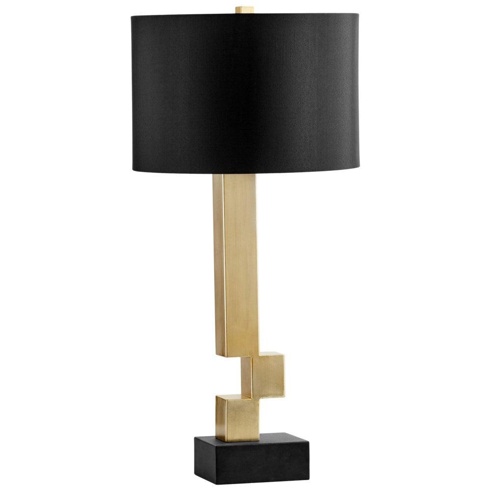 Rendezvous Table Lamp-Cyan-Table Lamps-Artistic Elements