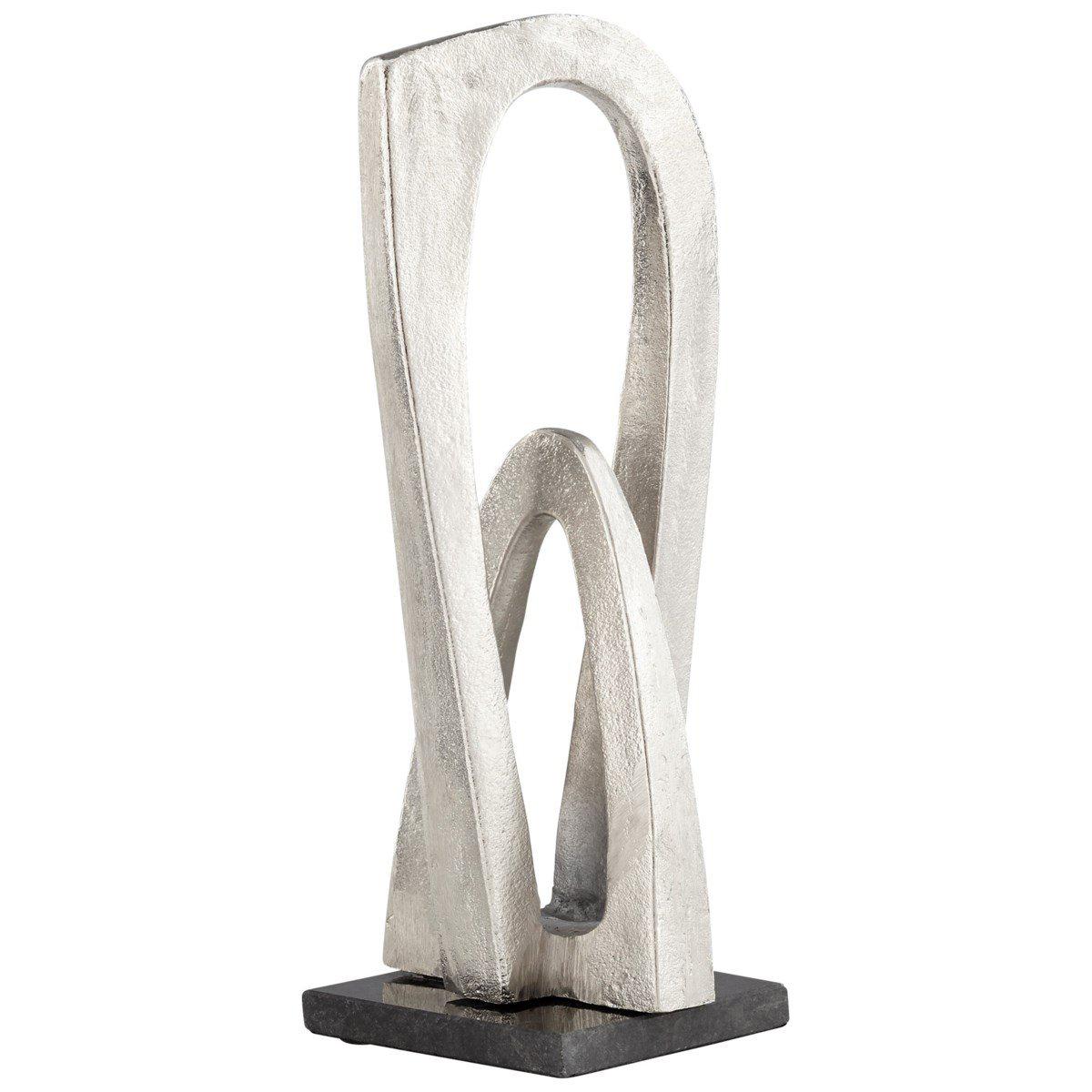 Double Arch Sculpture-Cyan-Sculptures & Objects-Artistic Elements