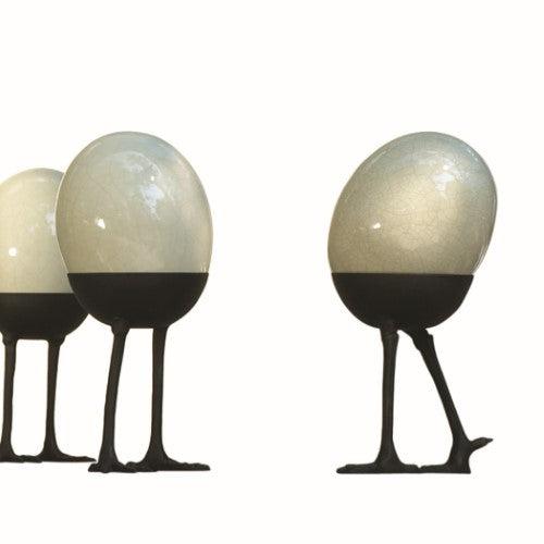 Ostrich Egg On Legs-Global Views-Sculptures &amp; Objects-Artistic Elements
