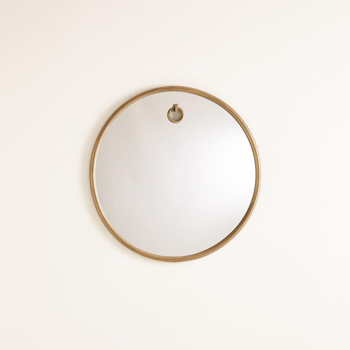 Exposed Mirrors-Antique Brass-Global Views-Wall Mirrors-Artistic Elements