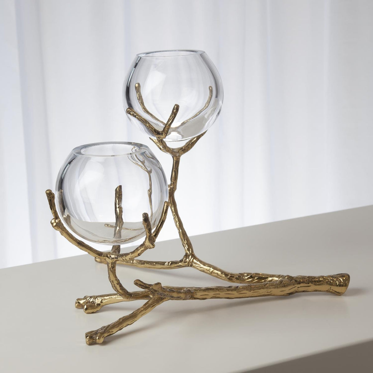 Twig Vase Holder-Global Views-Vases-Artistic Elements
