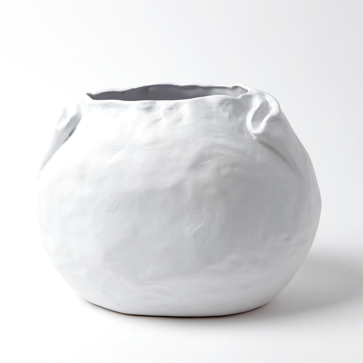 Petale Vase-Matte White-Global Views-Bowls-Artistic Elements
