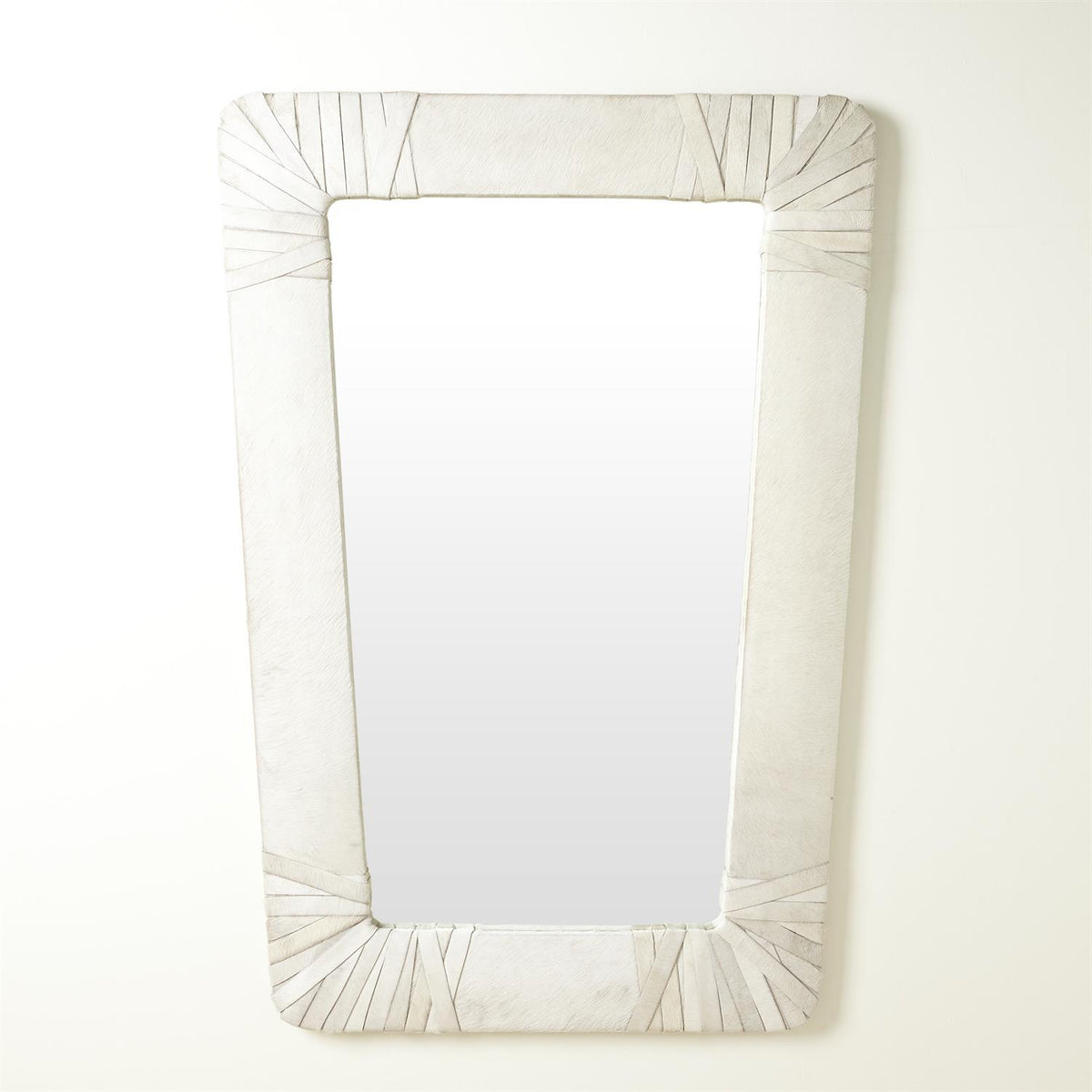Gabriel Mirror-White-Global Views-Wall Mirrors-Artistic Elements