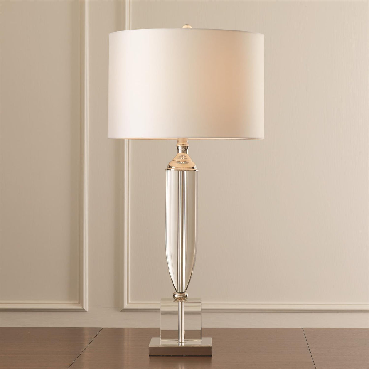 Classic Crystal Urn Lamp-Global Views-Table Lamps-Artistic Elements