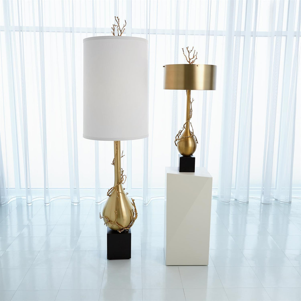 Twig Bulb Lamp-Global Views-Table Lamps-Artistic Elements