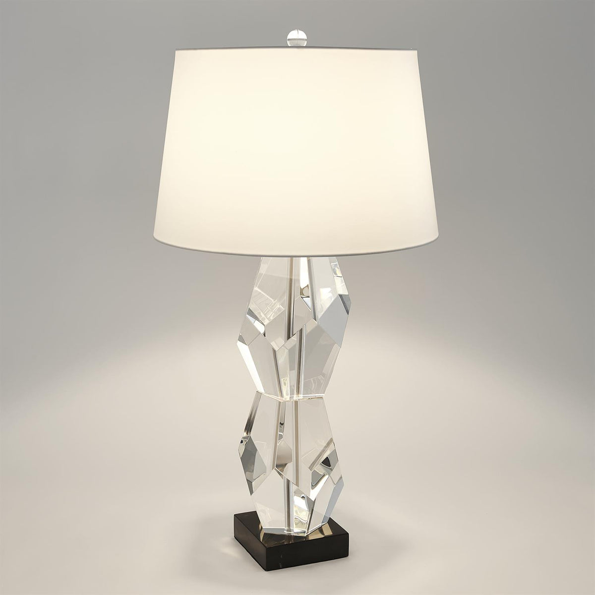 Facet Block Lamp-Double-Global Views-Table Lamps-Artistic Elements