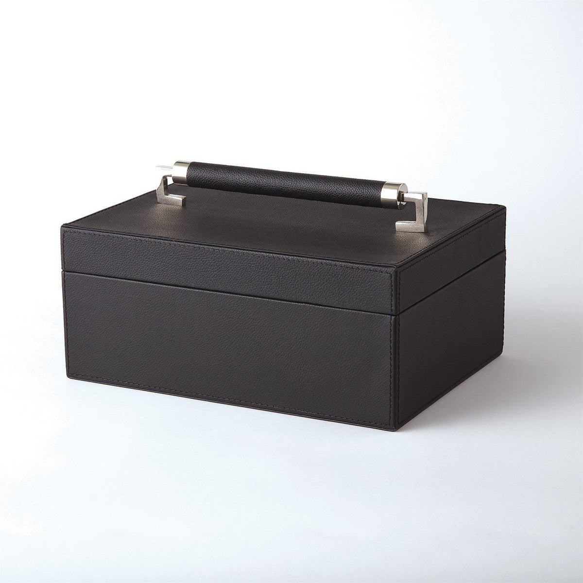 Wrapped Leather Handle Box-Global Views-Boxes-Artistic Elements