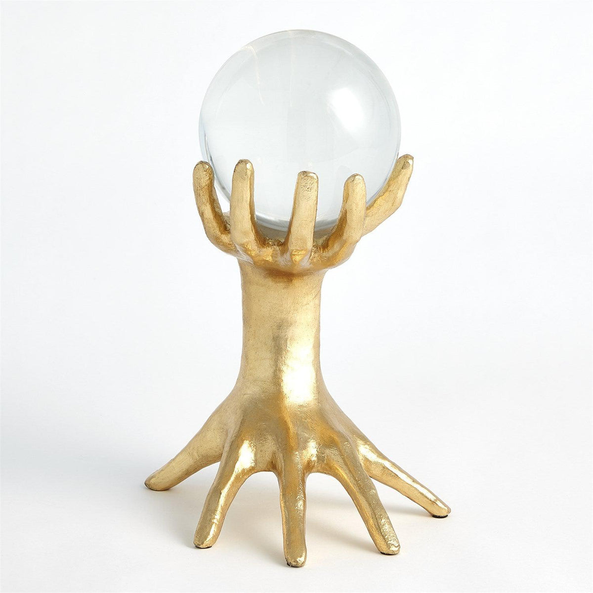 Hands On Sphere Holders-Global Views-Sculptures &amp; Objects-Artistic Elements