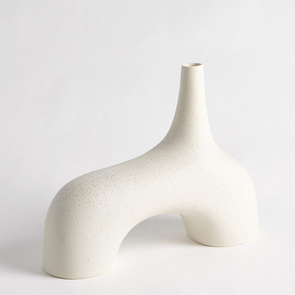 Stretch Vase-Cream Stone-Global Views-Vases-Artistic Elements