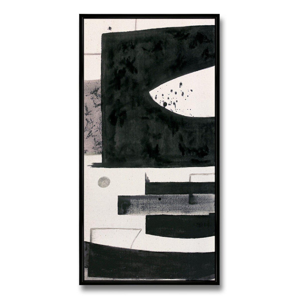 Framed Printed Canvas-Modernist-Bounce-Global Views-Art-Artistic Elements