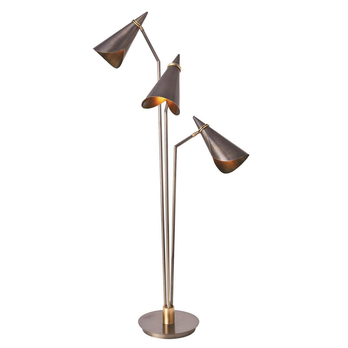 Meudon Multi-Arm Floor Lamp-Global Views-Floor Lamps-Artistic Elements
