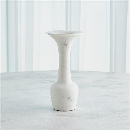 Calyx Candle Holder-White-Global Views-Candleholders-Artistic Elements