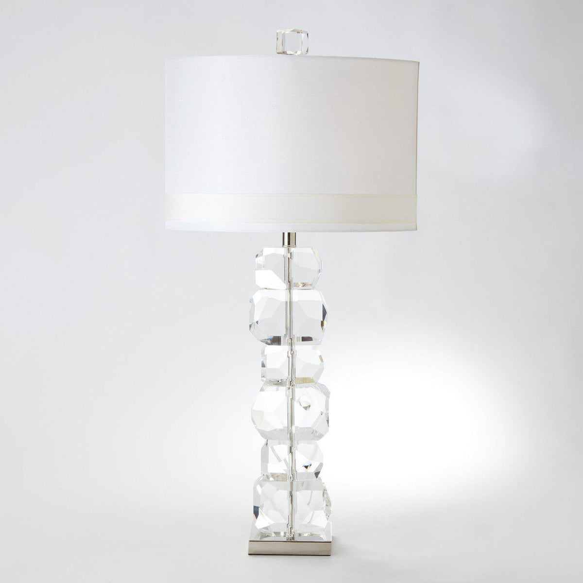 Stacked Gemstone Lamp-Global Views-Table Lamps-Artistic Elements