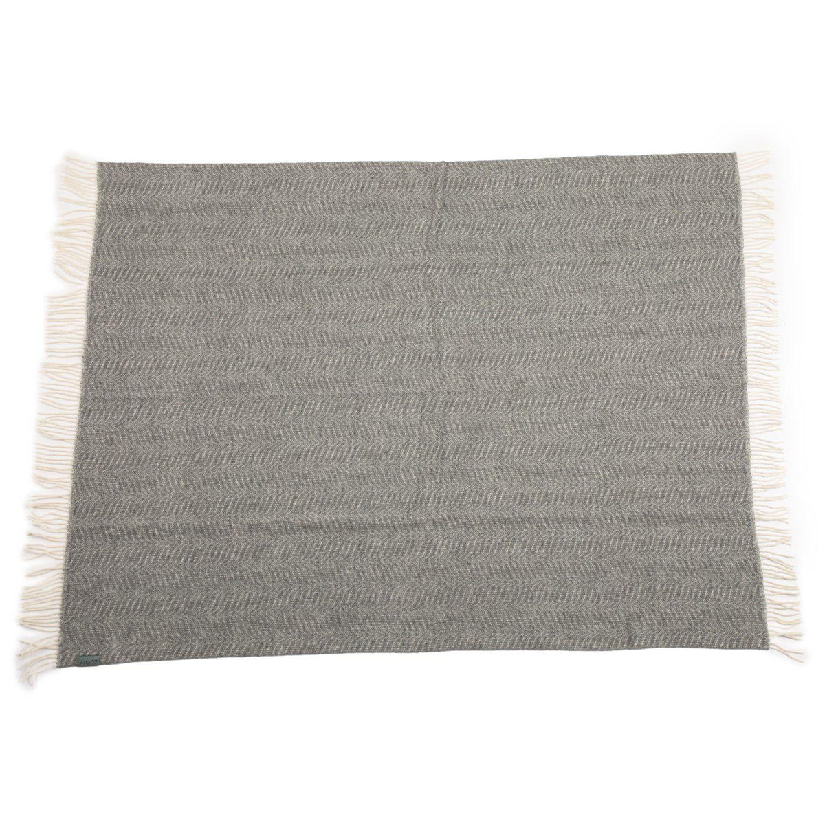 Woolen Throw 55&quot; x 79&quot;-Fibre-Throw blankets-Artistic Elements