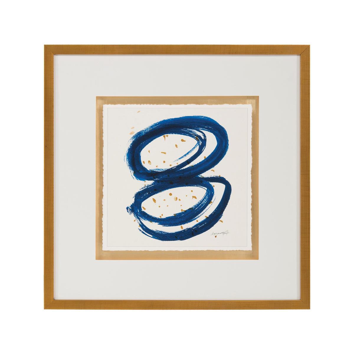 Dyann Gunter's Blue And Gold-John Richard-Art-Artistic Elements