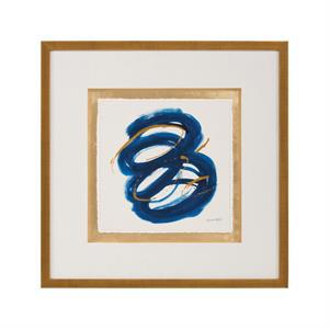Dyann Gunter&#39;s Blue And Gold-John Richard-Art-Artistic Elements