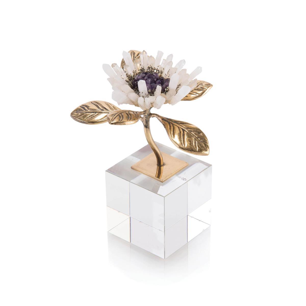 A Single Crystal Bloom-John Richard-Sculptures & Objects-Artistic Elements