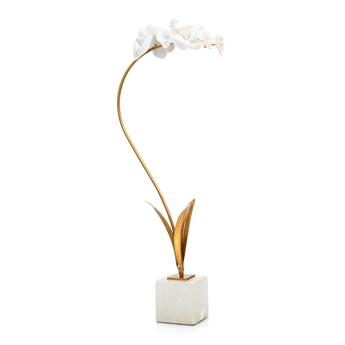 Porcelain Orchid-John Richard-Sculptures & Objects-Artistic Elements