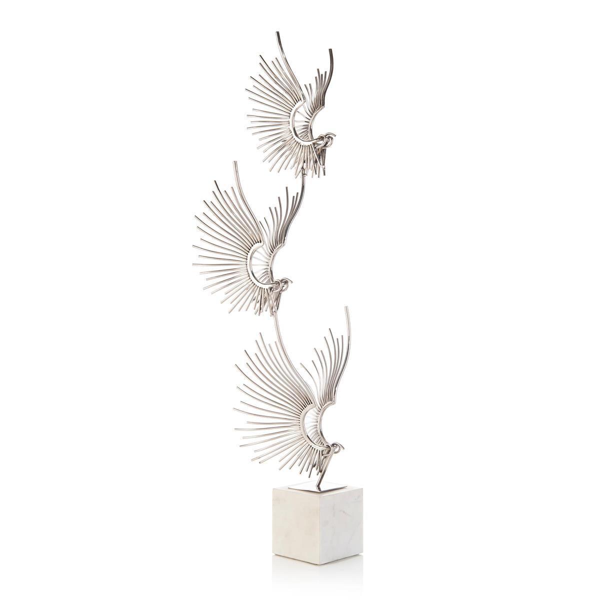 Sculpted Birds in Flight-John Richard-Sculptures & Objects-Artistic Elements