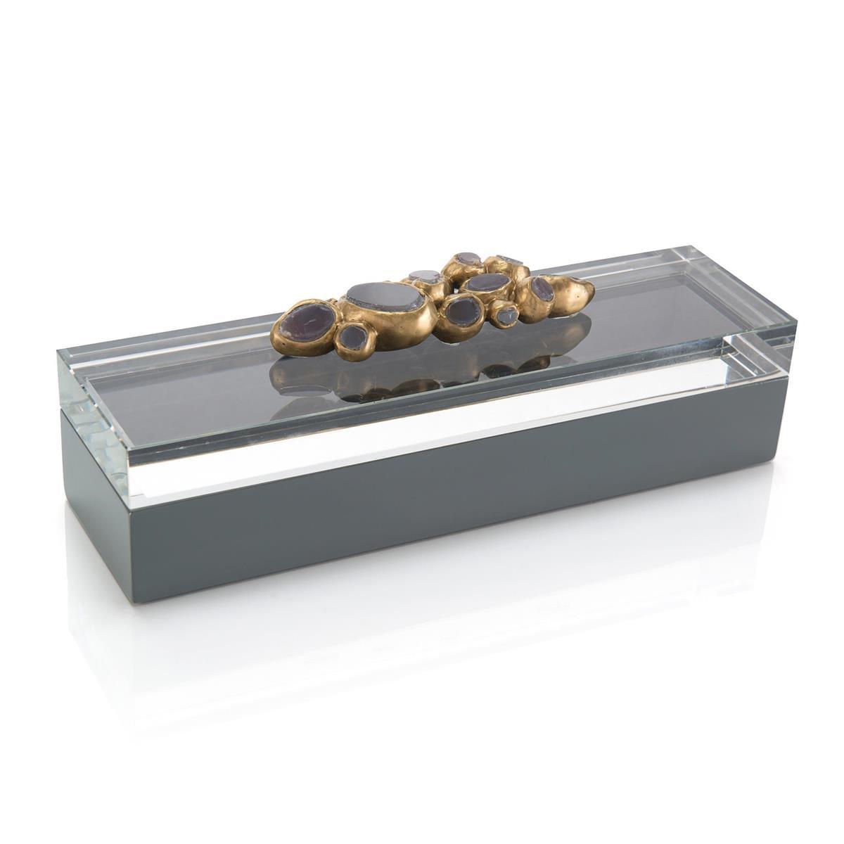 Encased Agate Box I-John Richard-Boxes-Artistic Elements