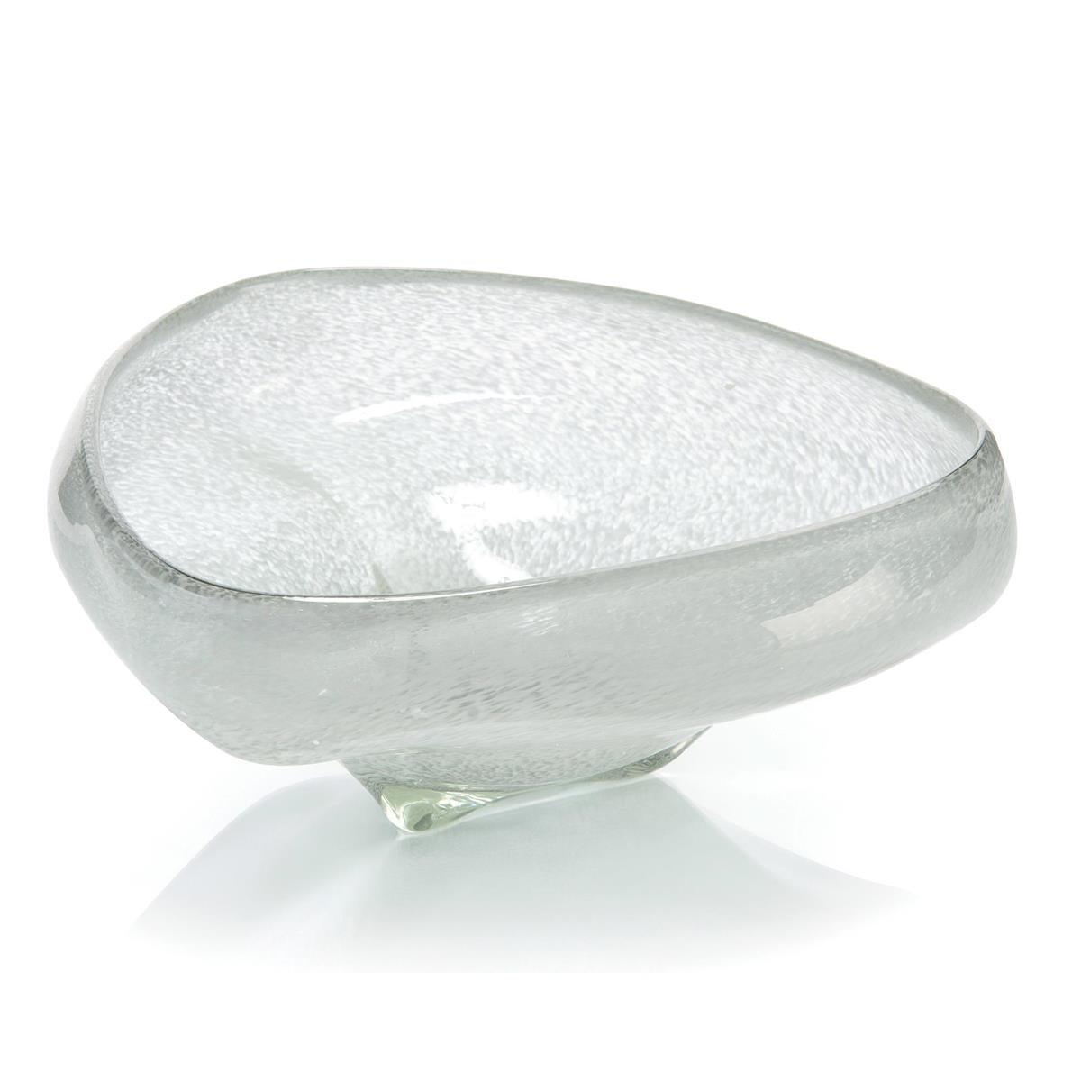 Sea-Foam Glass Bowl-John Richard-Bowls-Artistic Elements