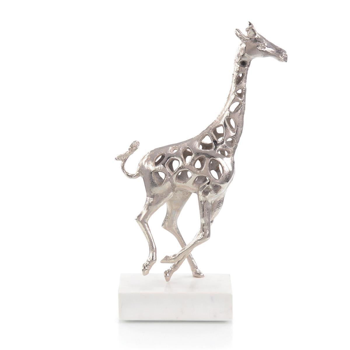 Giraffe in Motion I-John Richard-Sculptures & Objects-Artistic Elements