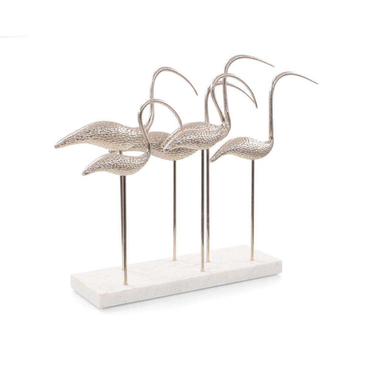 Crane Sculpture-John Richard-Sculptures & Objects-Artistic Elements