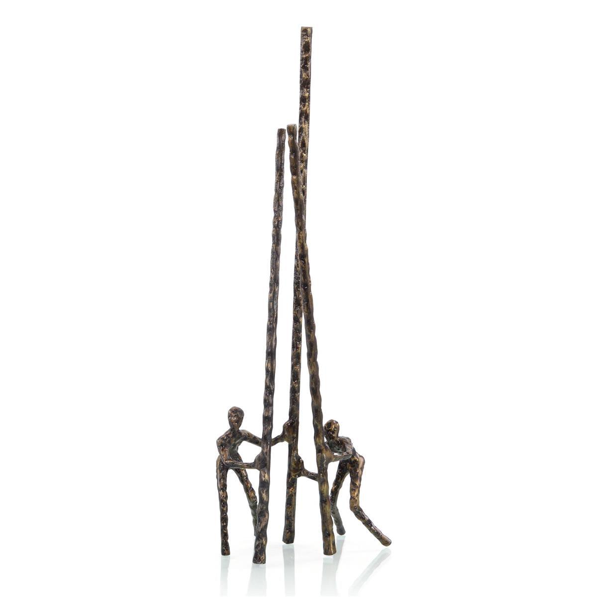 Balancing Bronze Sculpture-John Richard-Sculptures & Objects-Artistic Elements