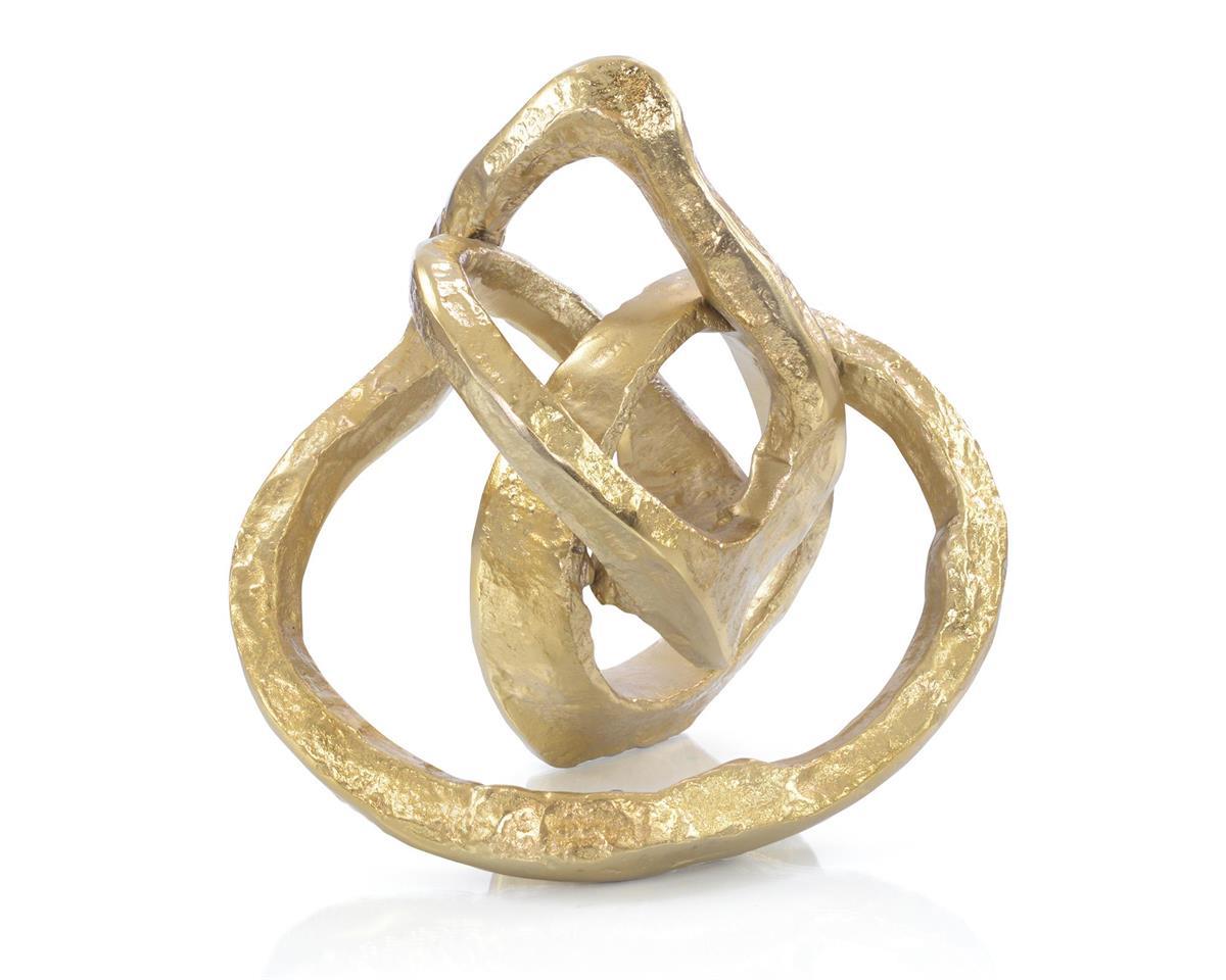 Twisted Loop Sculpture-John Richard-Sculptures & Objects-Artistic Elements