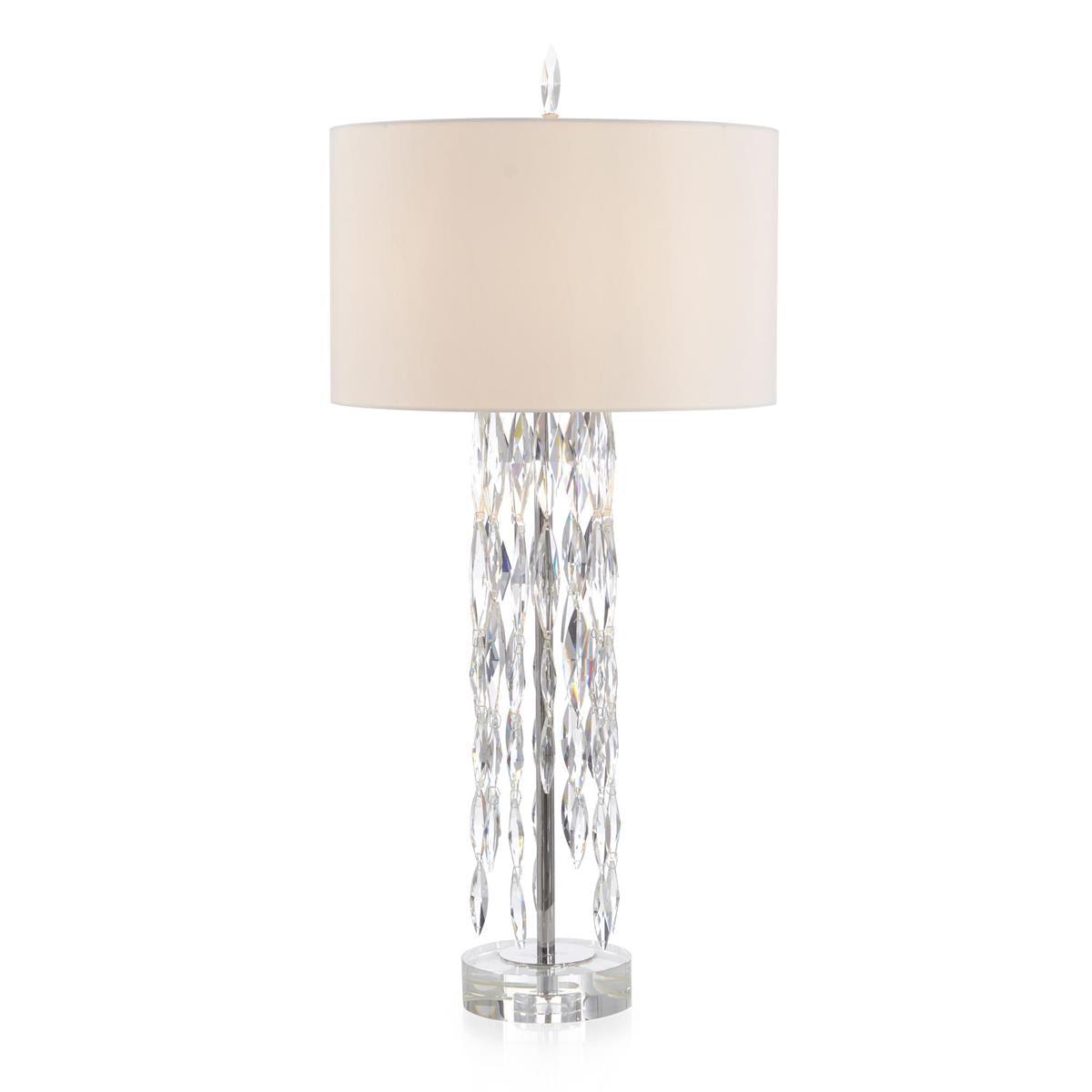Marquise Crystal Table Lamp-John Richard-Table Lamps-Artistic Elements