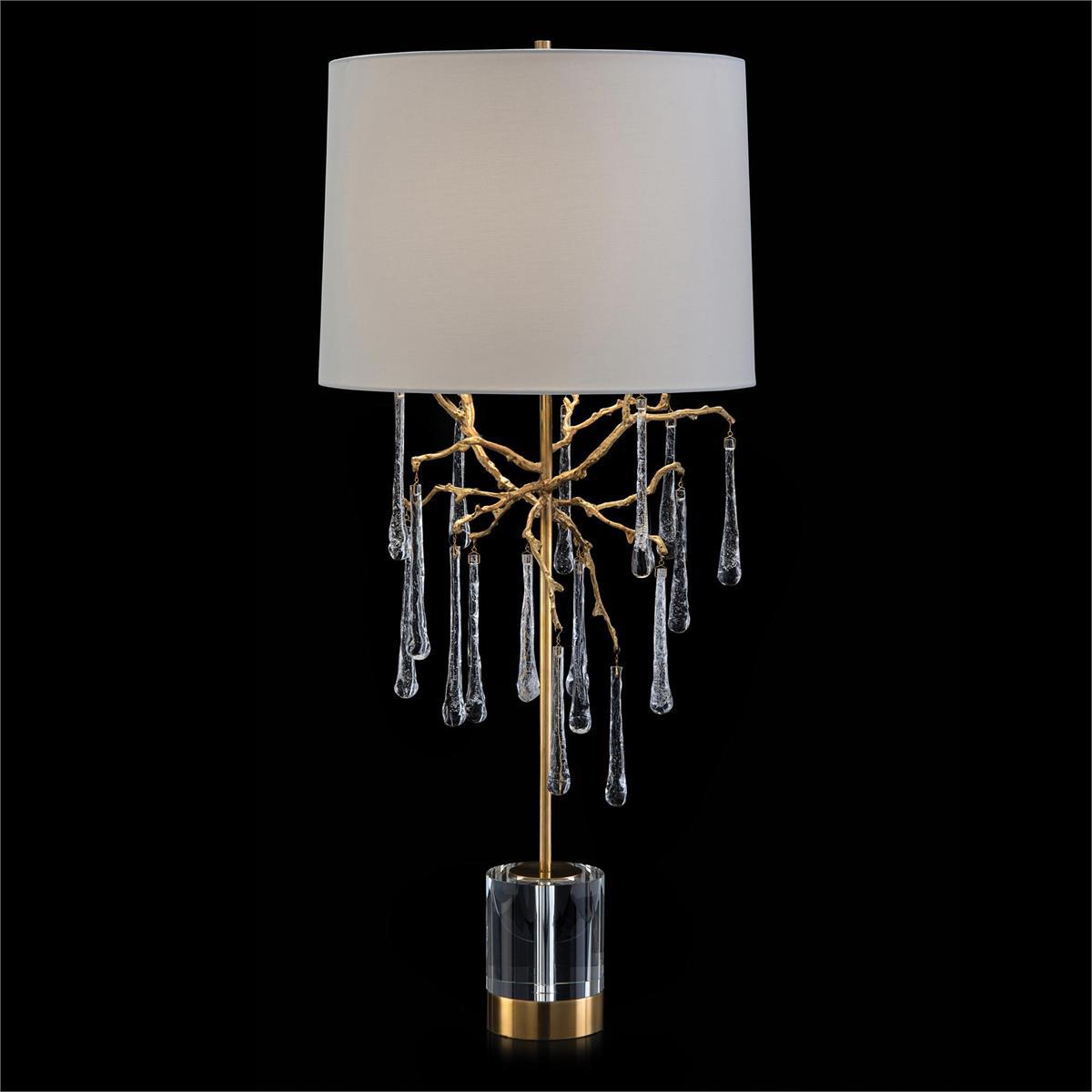 Branched Crystal Table Lamp-John Richard-Table Lamps-Artistic Elements