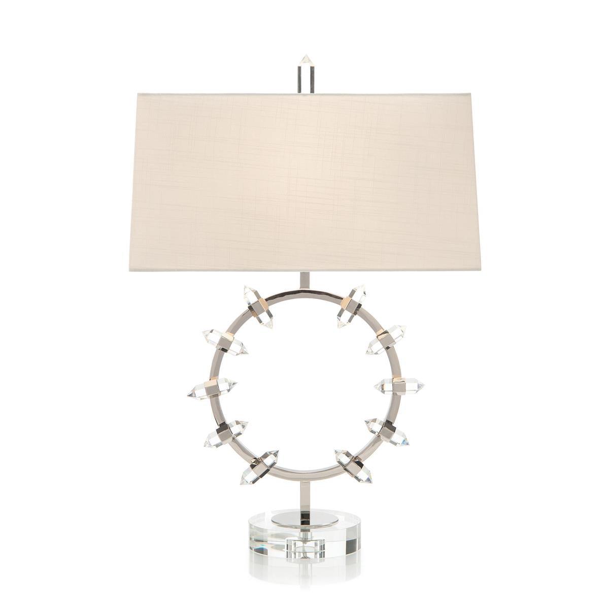 Crystal Wand Table Lamp-John Richard-Table Lamps-Artistic Elements