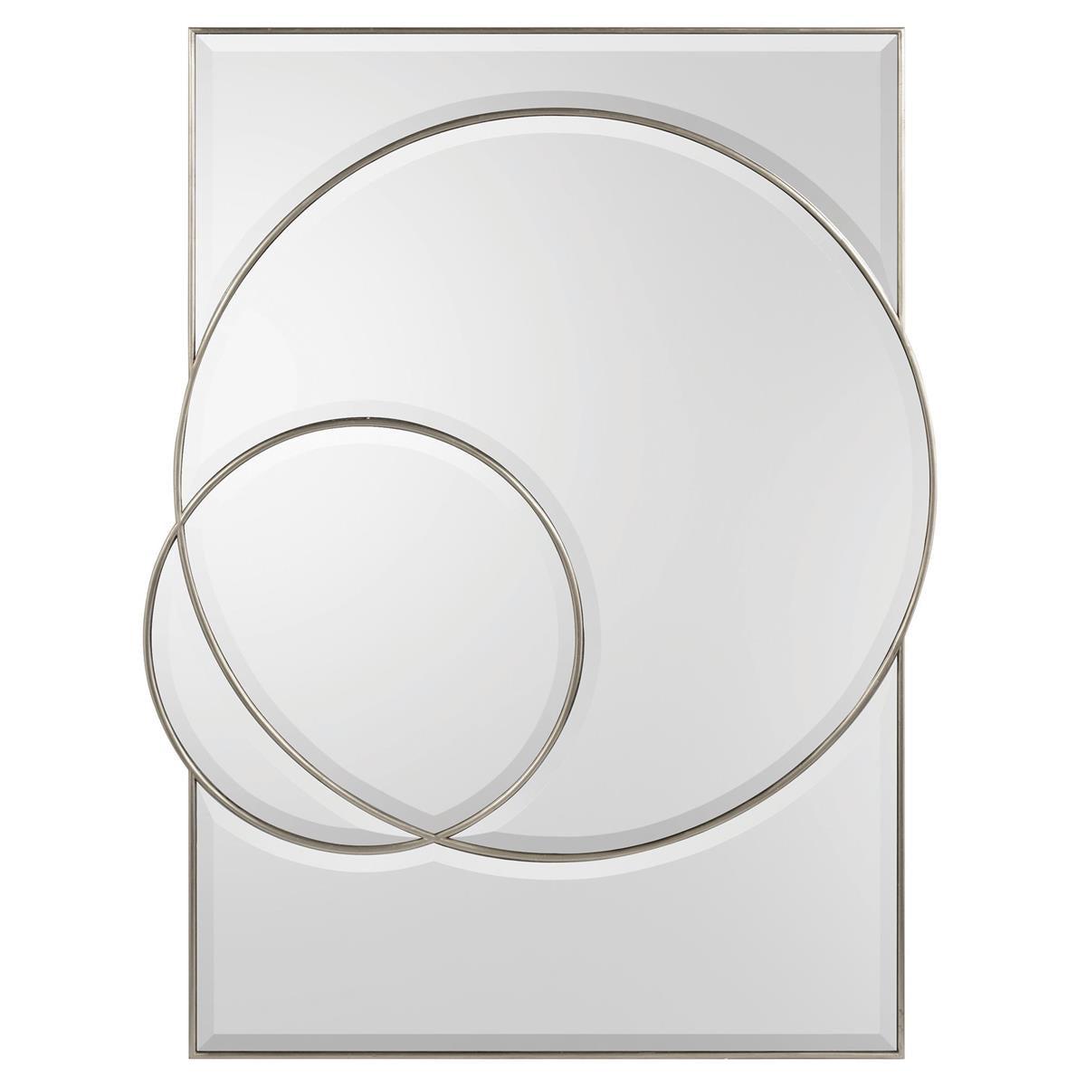 Equinox Mirror In Pewter Silver-John Richard-Wall Mirrors-Artistic Elements