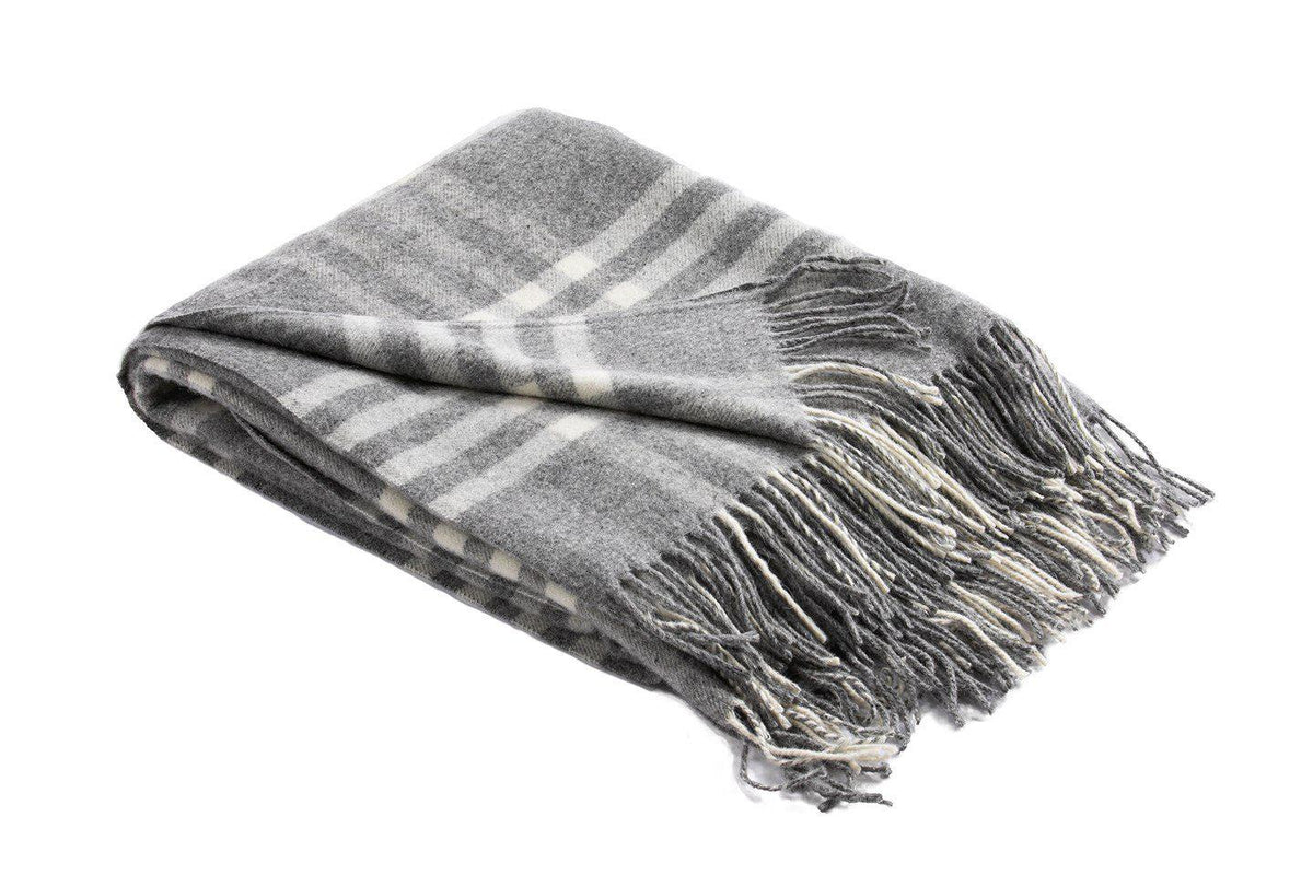 OWEN Woven Throw Grey-Fibre-Throw blankets-Artistic Elements
