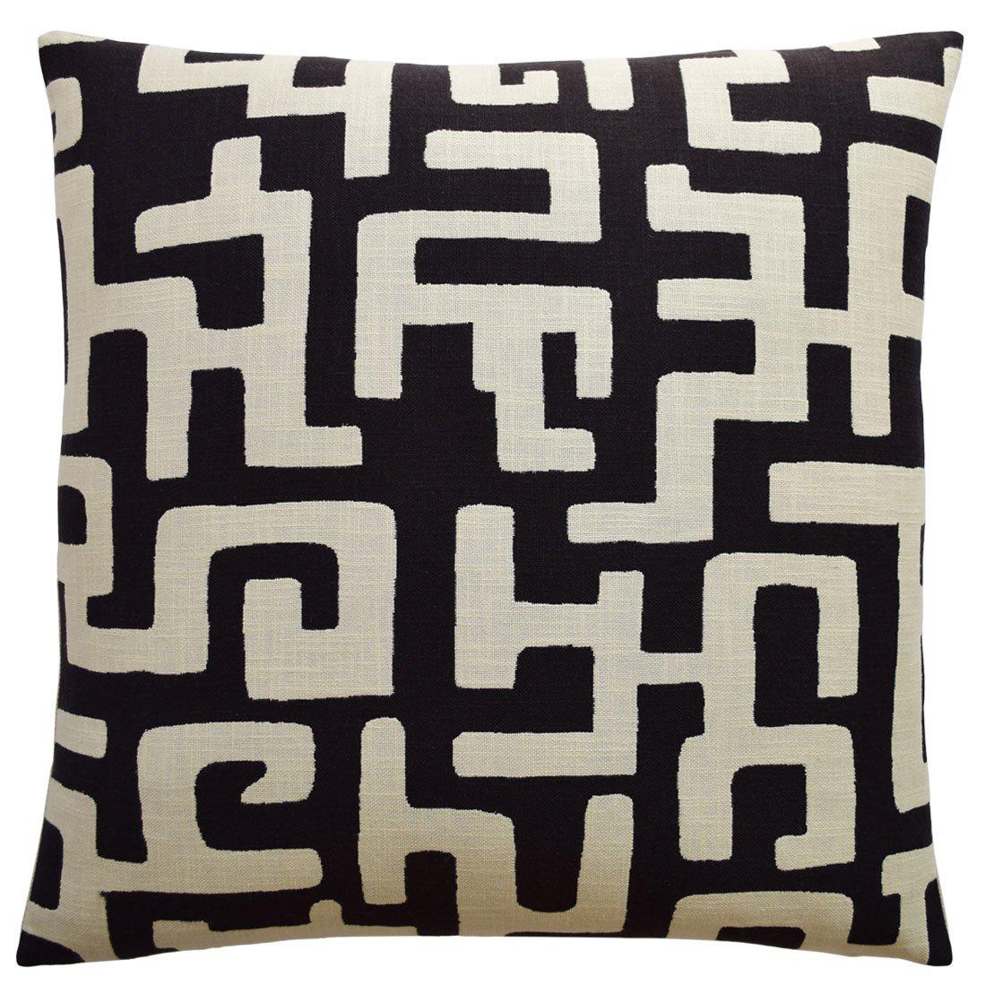 Armano (Noir)-Ryan Studio-Decorative Pillows-Artistic Elements