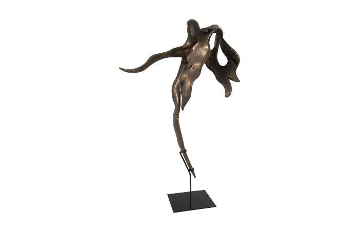 Cast Root Sculpture Resin, Bronze Finish-Phillips Collection-Sculptures & Objects-Artistic Elements
