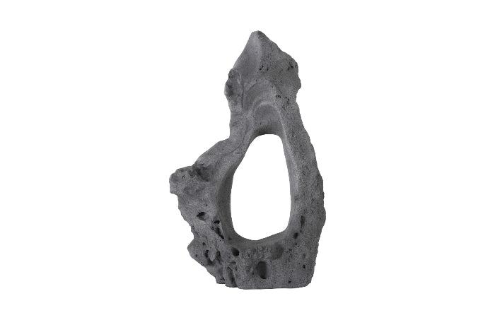 Colossal Charcoal Stone Cast Stone Sculpture-Phillips Collection-Sculptures &amp; Objects-Artistic Elements