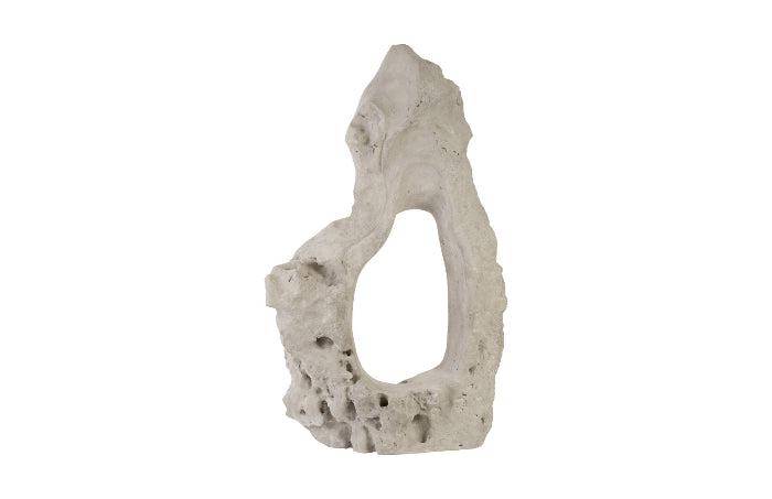 Colossal Cast Stone Single-Hole Sculpture-Phillips Collection-Sculptures & Objects-Artistic Elements