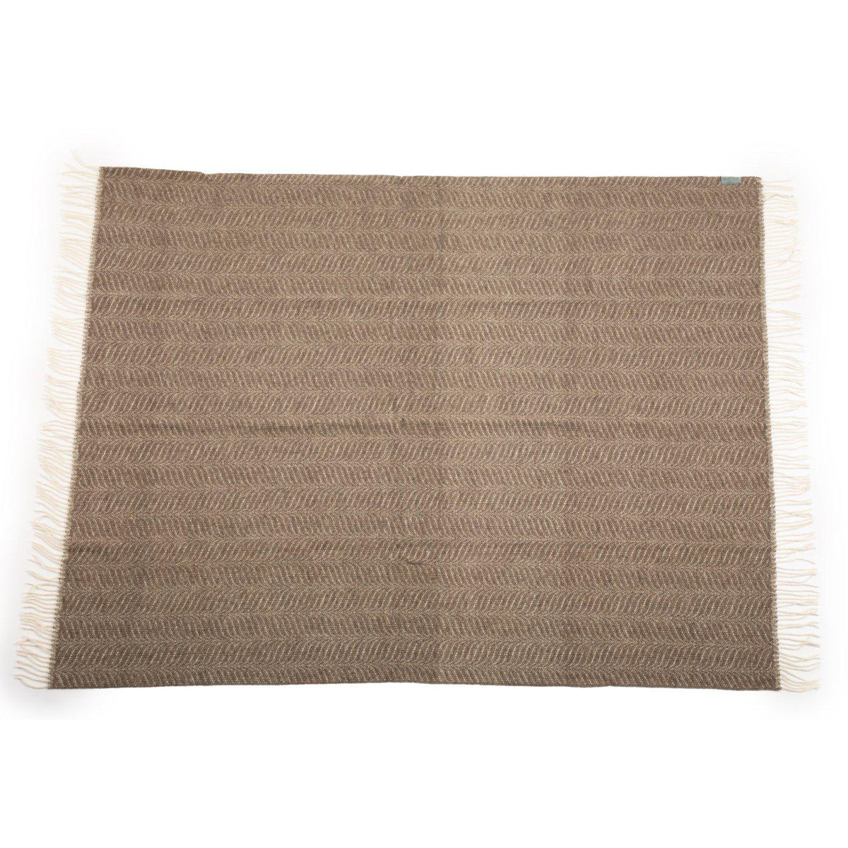 Woolen Throw 55&quot; x 79&quot;-Fibre-Throw blankets-Artistic Elements